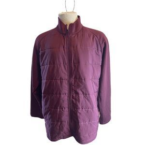 Callaway Golf Jacket for Men Long Sleeves Zip Up & Pockets Sz L AS IS